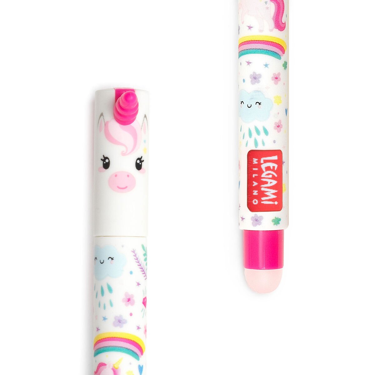 Legami "Believe In Magic" Unicorn Erasable Gel Pen Pink Ink