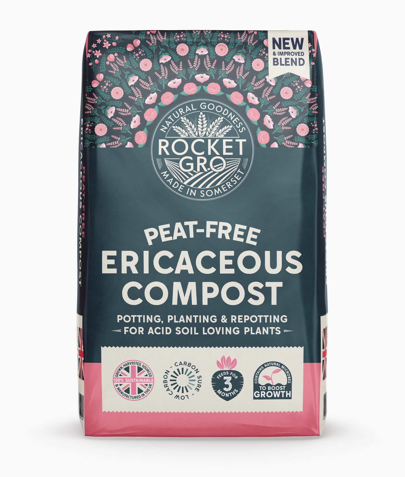 RocketGro Peat-Free Ericaceous Compost 20l