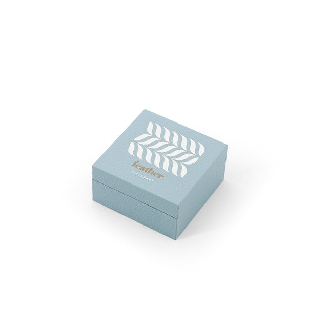 Tipperary Feather Pendant Inset With Cubic Zirconia Gold