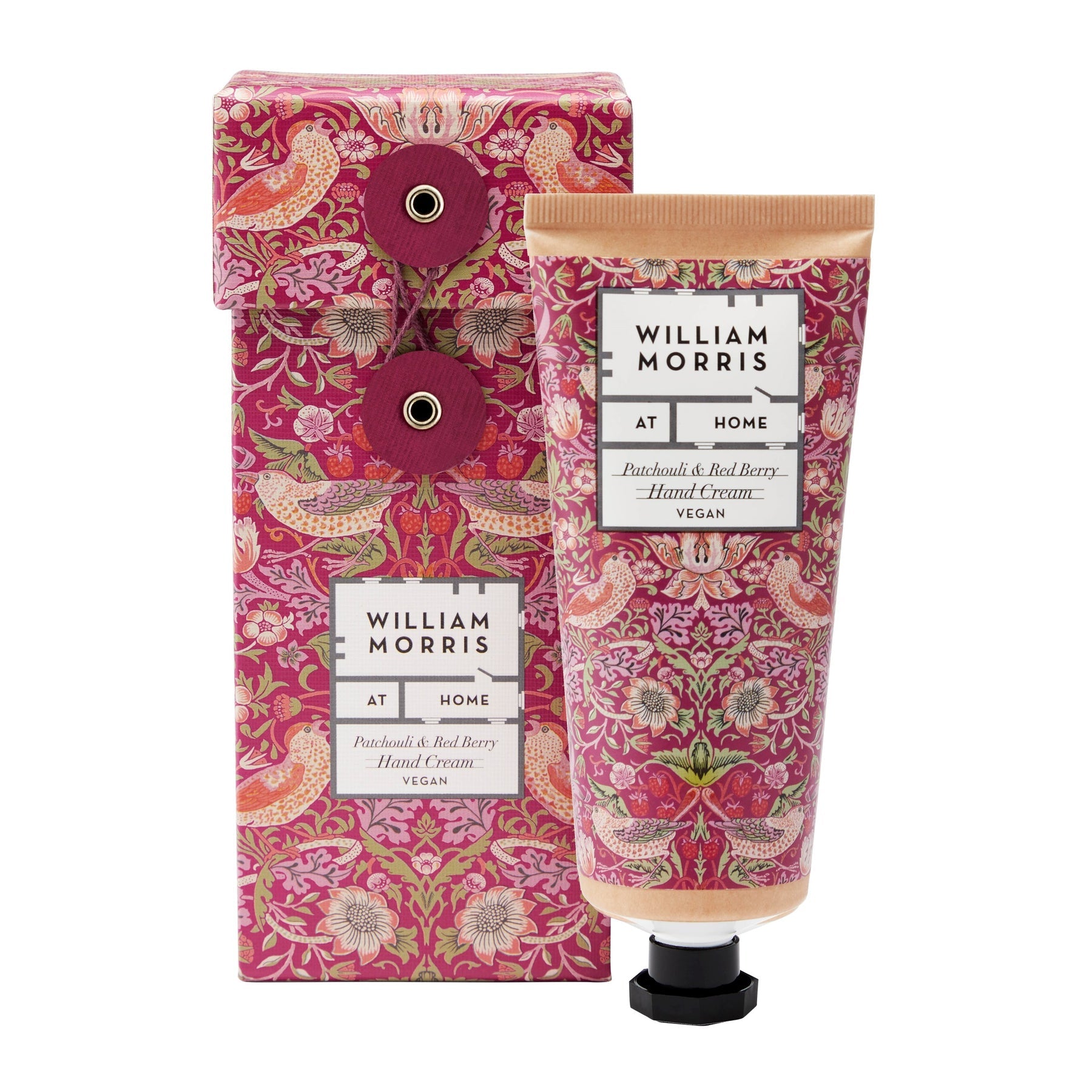 William Morris Strawberry Thief Patchouli & Red Berry Hand Cream
