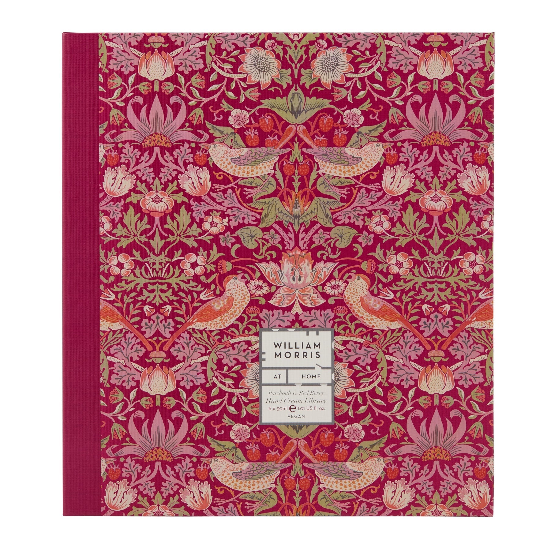 William Morris Strawberry Thief Patchouli & Red Berry Hand Cream Library