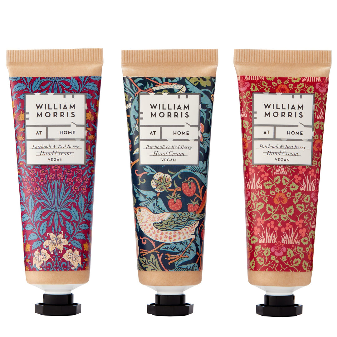 William Morris Strawberry Thief Patchouli & Red Berry Hand Cream Library