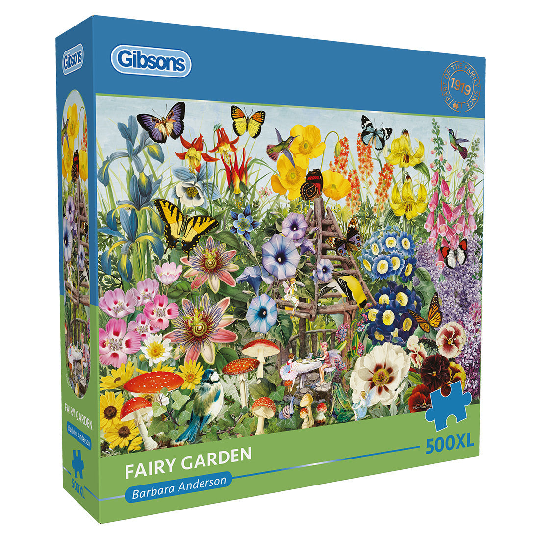 Gibsons Fairy Garden 500 XL Piece Jigsaw Puzzle