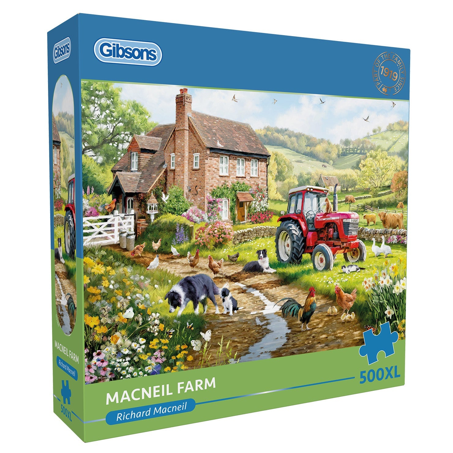 Gibsons Macneil Farm 500 XL Piece Jigsaw Puzzle