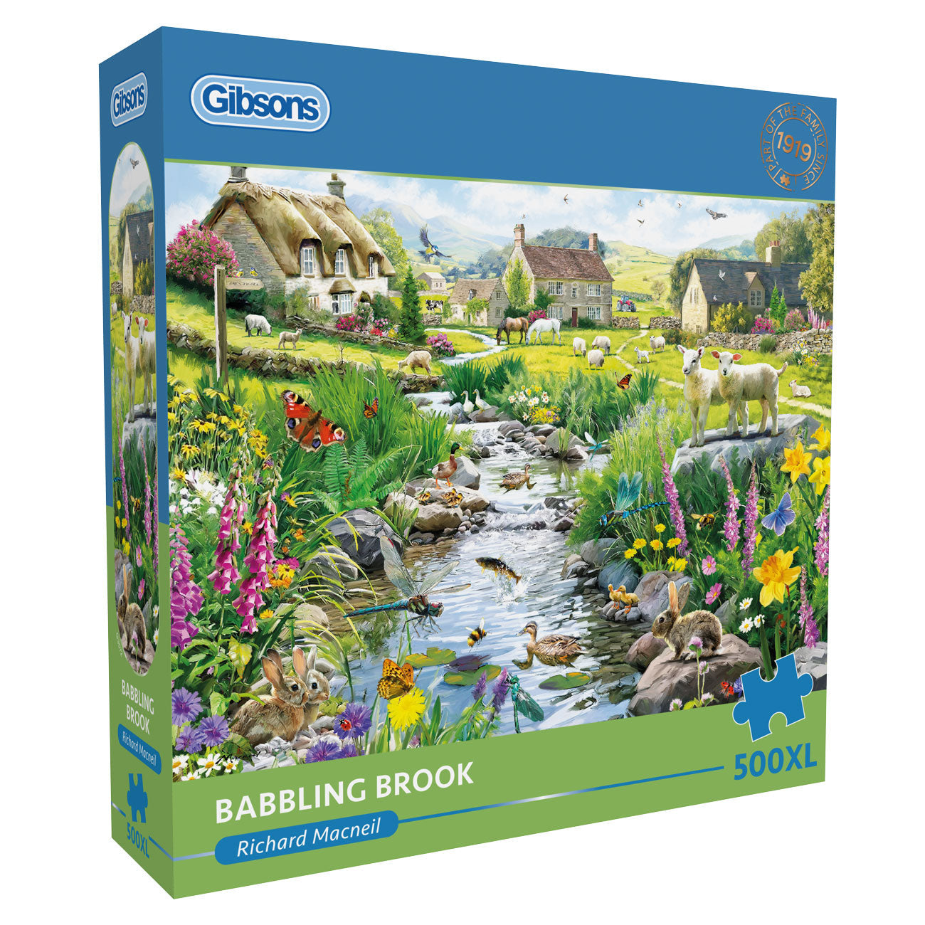 Gibsons Babbling Brook 500 XL Piece Jigsaw Puzzle