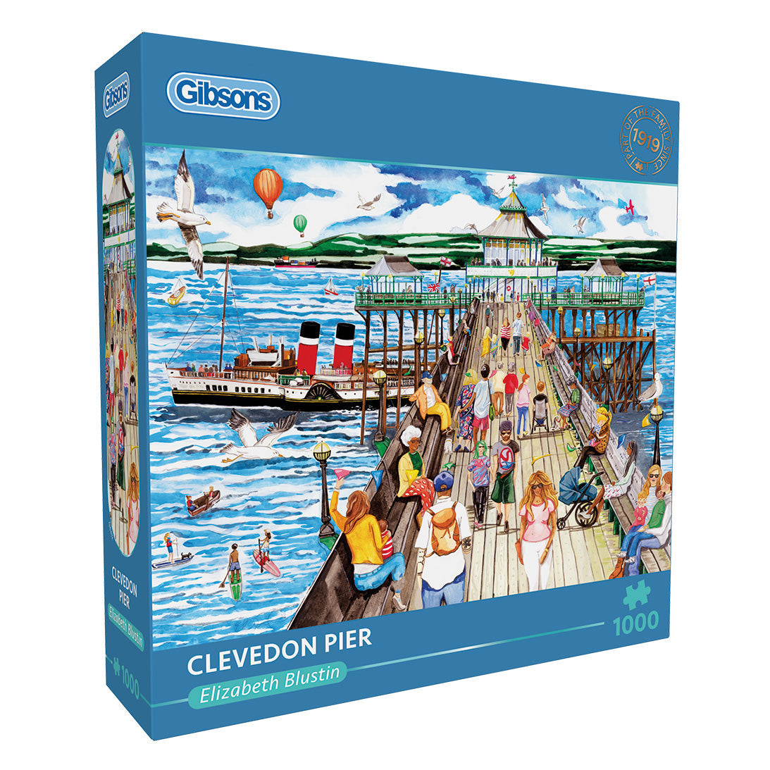 Gibsons Clevedon Pier 1000 Piece Jigsaw Puzzle