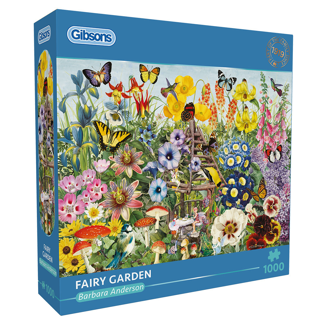 Gibsons Fairy Garden 1000 Piece Jigsaw Puzzle