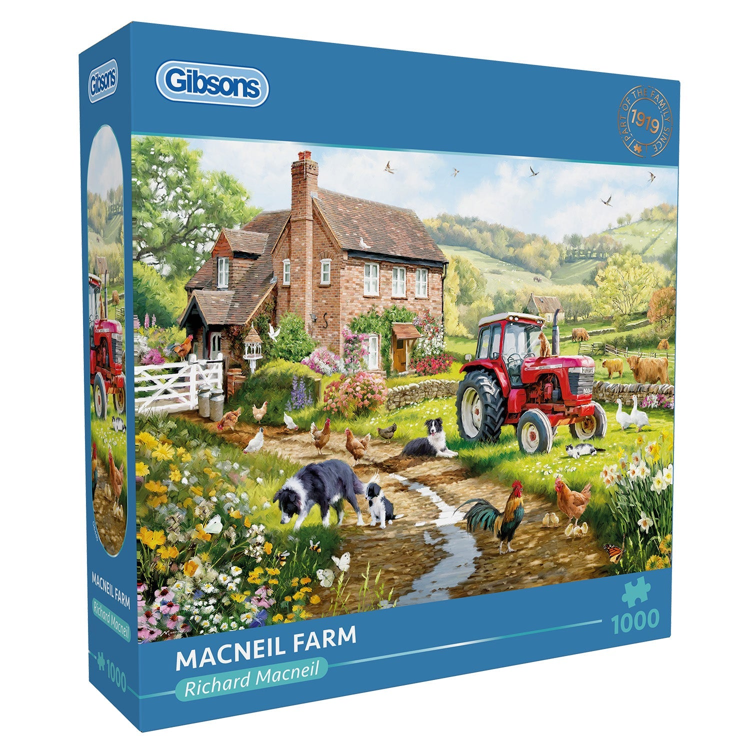 Gibsons Macneil Farm 1000 Piece Jigsaw Puzzle