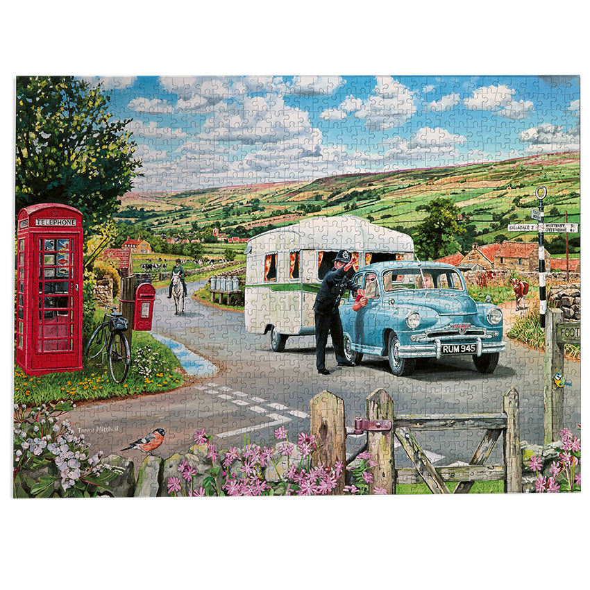 Gibsons Which Way to the Campsite? 1000 Piece Jigsaw Puzzle
