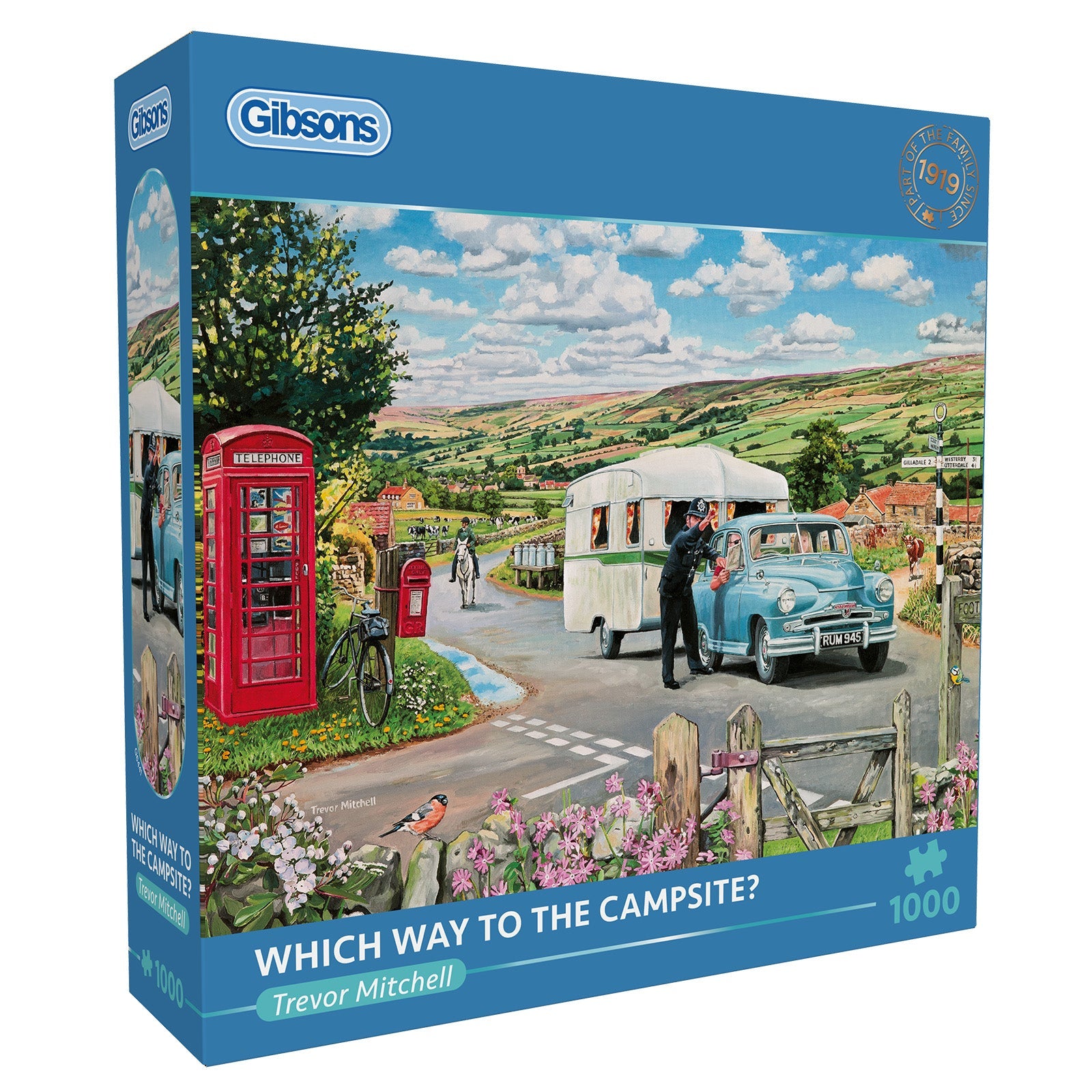 Gibsons Which Way to the Campsite? 1000 Piece Jigsaw Puzzle
