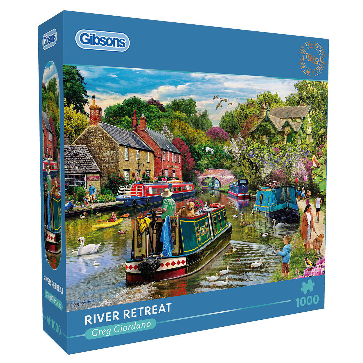 Gibsons River Retreat 1000 Piece Jigsaw Puzzle