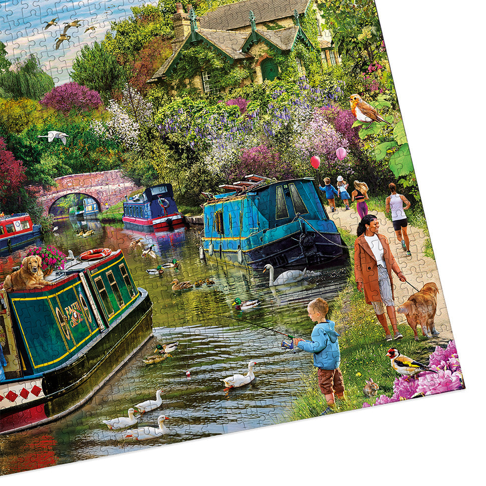 Gibsons River Retreat 1000 Piece Jigsaw Puzzle