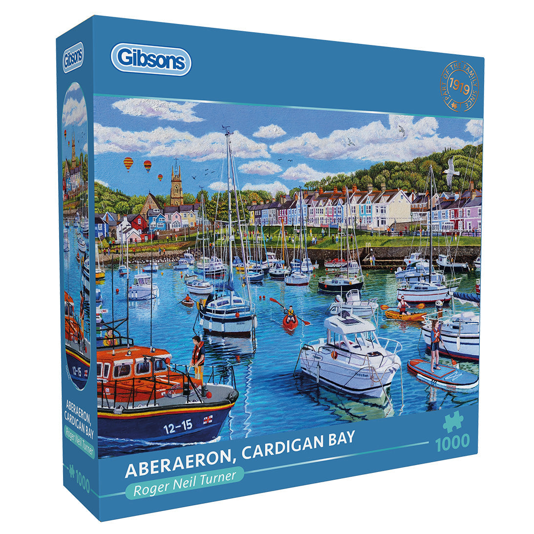 Gibsons Aberaeron Cardigan Bay 1000 Piece Jigsaw Puzzle