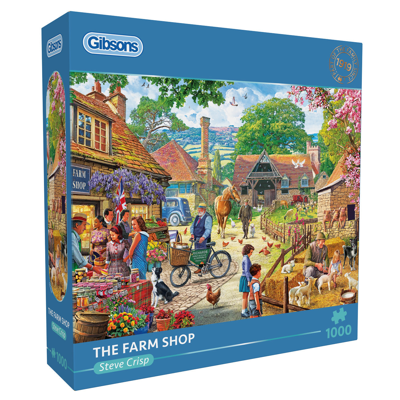 Gibsons The Farm Shop 1000 Piece Jigsaw Puzzle