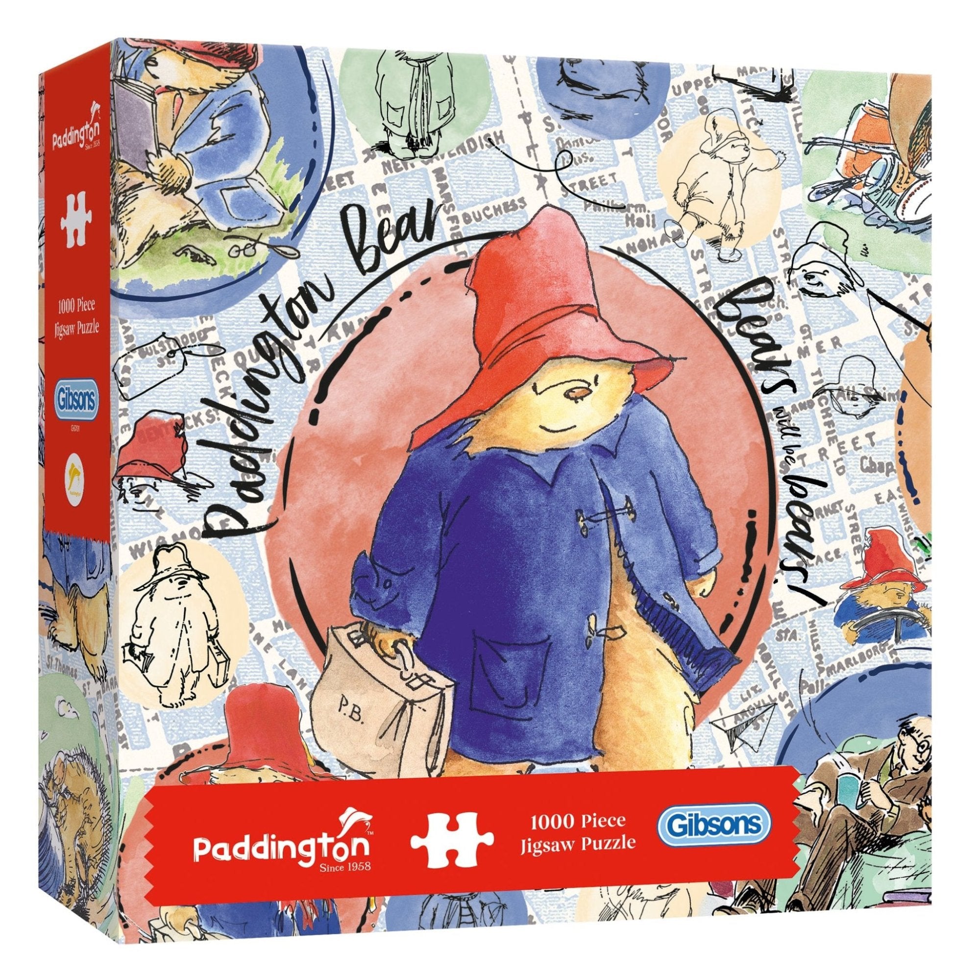 Gibsons Paddington 1000 Piece Jigsaw Puzzle