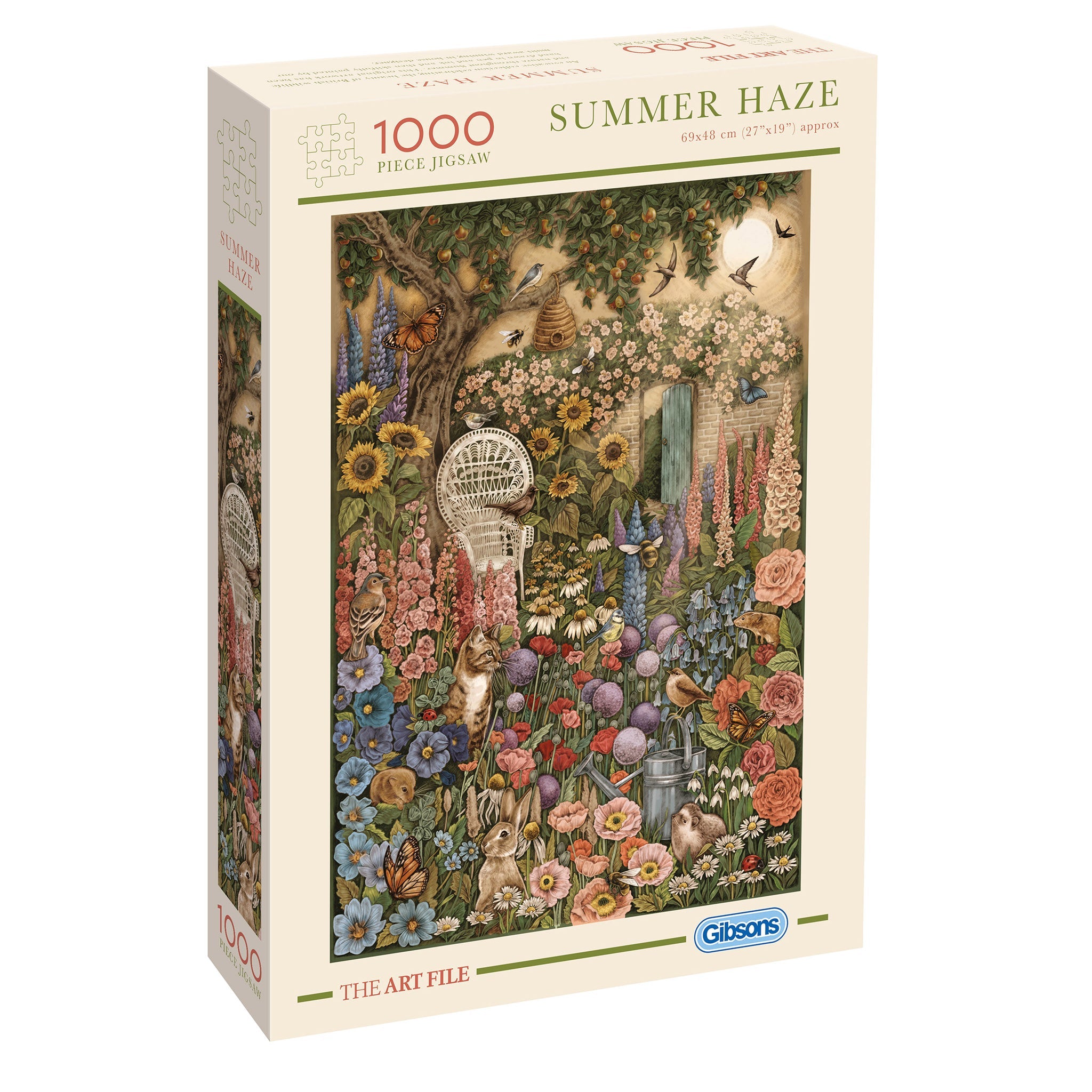 Gibsons The Art File Summer Haze 1000 Piece Jigsaw Puzzle
