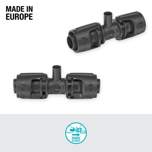 Gardena T-Joint for Spray Nozzles 5pk