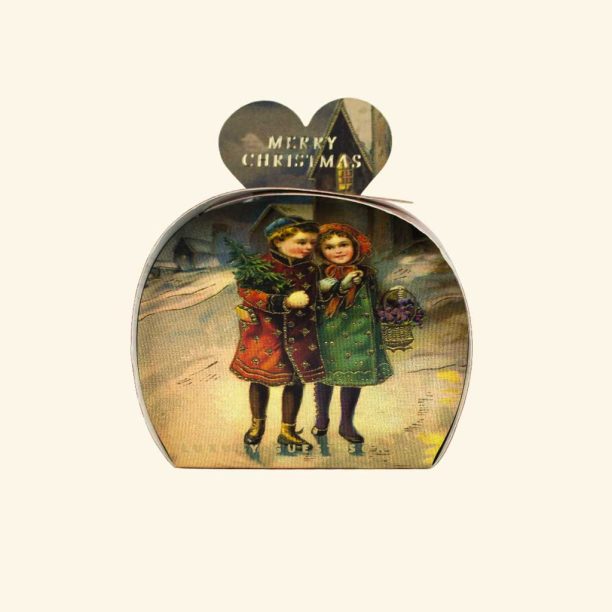 The English Soap Company White Christmas Heart Guest Soaps