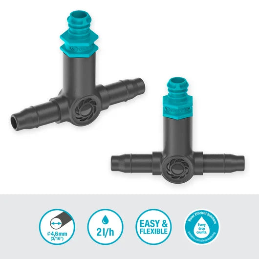 Gardena Inline Drip Head 2 l/h 10pk