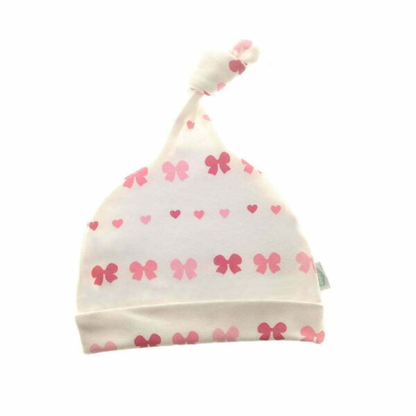 Ziggle Hearts and Bows Cotton Hat