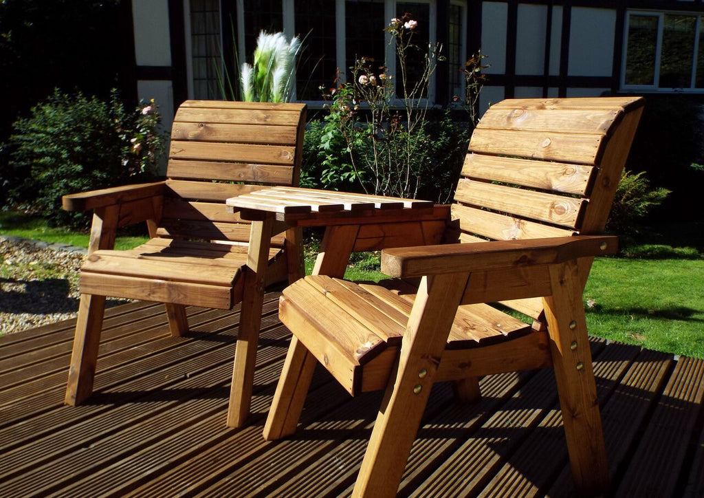 Charles Taylor Twin Set Angled Wooden Companion