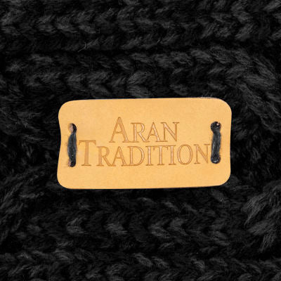 Aran Headband - Black