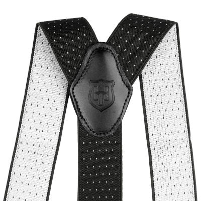 Heritage Traditions Braces -Black Multi Spot