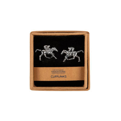 Heritage Traditions Cufflinks - Racing Horse