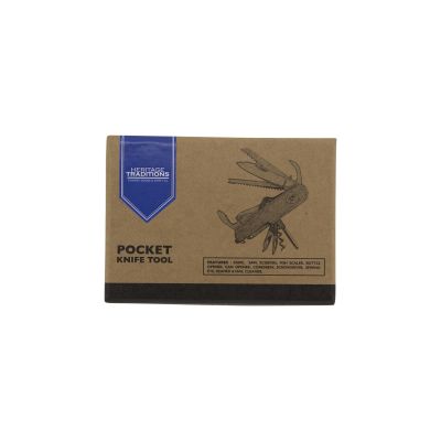 Heritage Traditions Wood Pocket Knife Tool