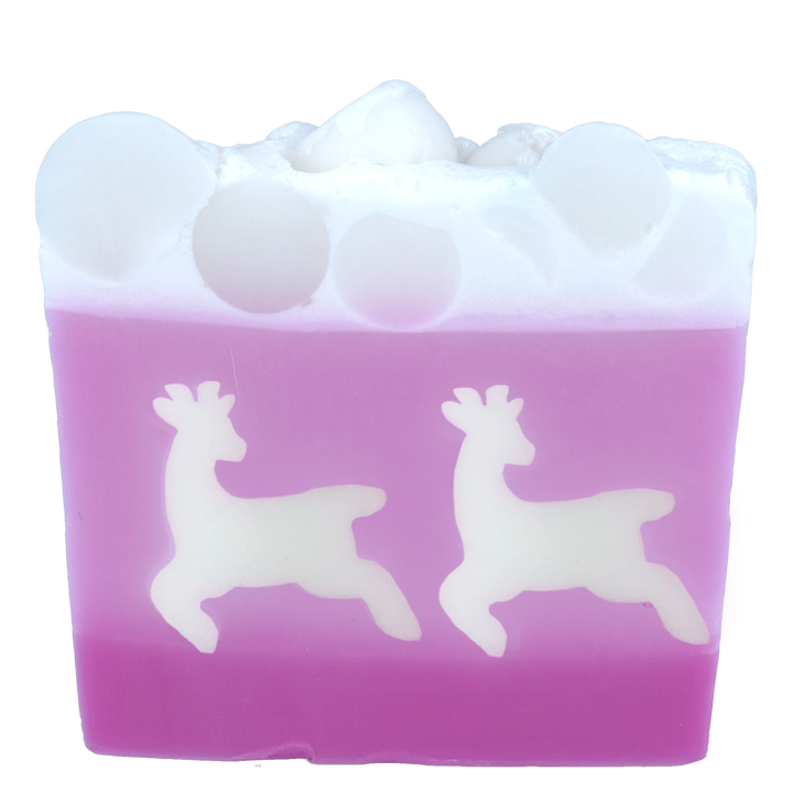 Bomb Cosmetics Happily Ever Antler Soap Sliced