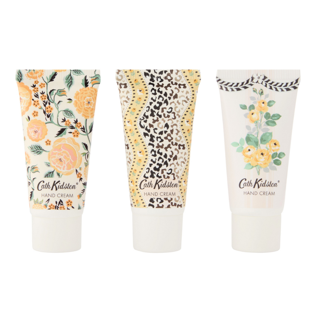 Cath Kidston Leopard Hand Cream Trio 3x 30ml