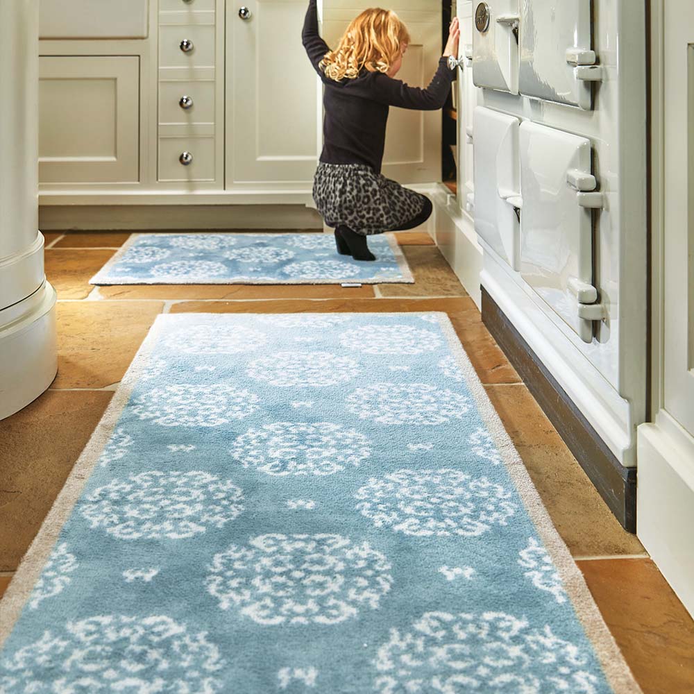 Hug Rug Home 15 Blue Washable Doormat