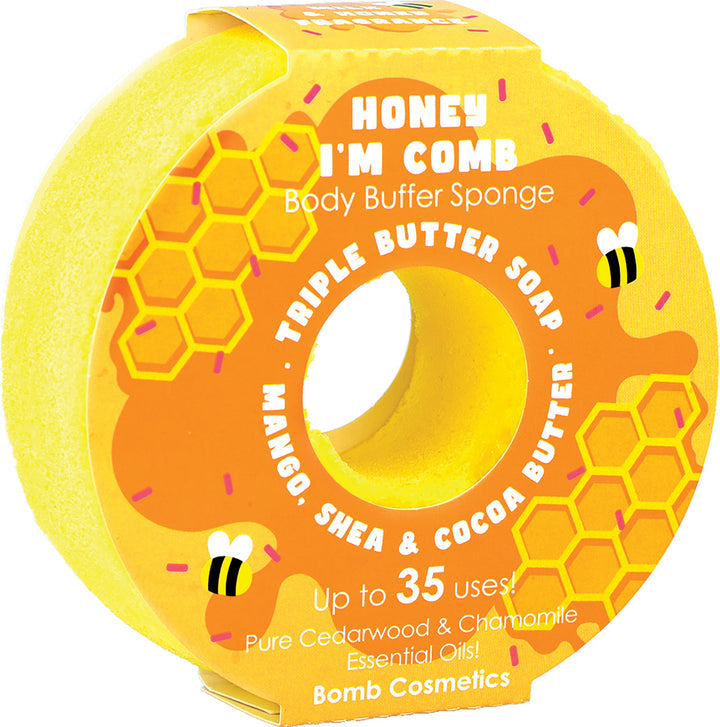 Bomb Cosmetics Honey I'm Comb Body Buffer