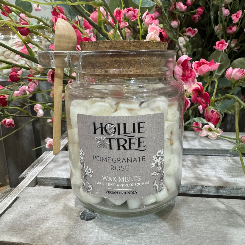 Hollie Tree Pomegranate Rose Melting Pot