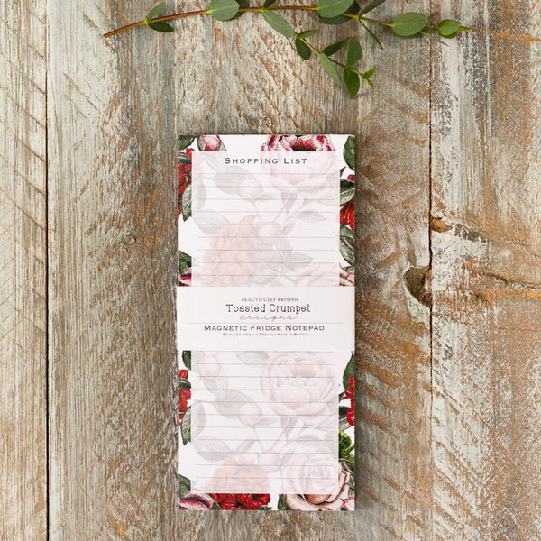 Toasted Crumpet In Full Bloom Magnetic Shopping List