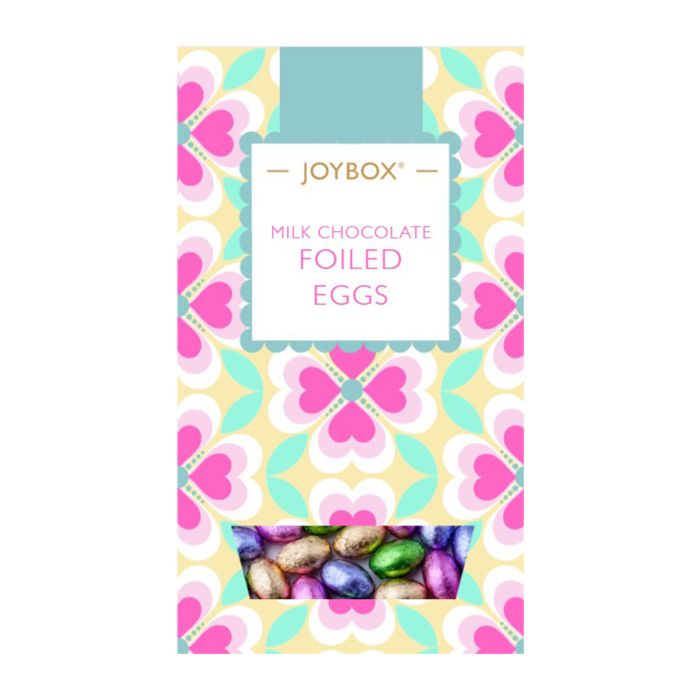 Joybox Milk Chocolate Foiled Eggs 100g
