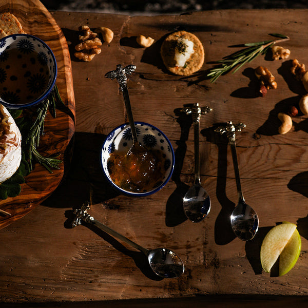 Selbrae House Gold Bee Spoons - Set of 4