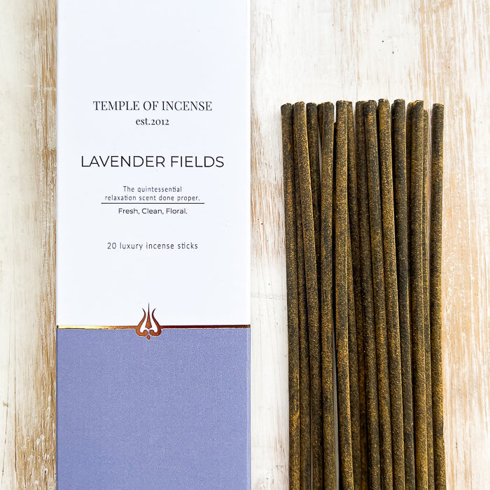 Temple Of Incense Lavender Fields Incense 6pk