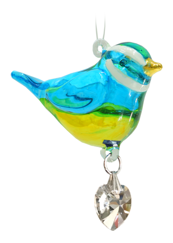 Wild Things Fantasy Glass Pretty Little Bird Tit