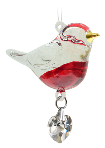 Wild Things Fantasy Glass Pretty Little Bird Robin