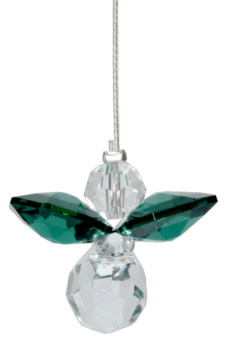 Wild Things Classic Crystal Guardian Angel Emerald