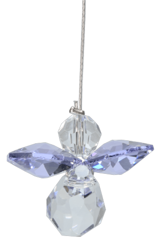 Wild Things Classic Crystal Guardian Angel Light Amethyst