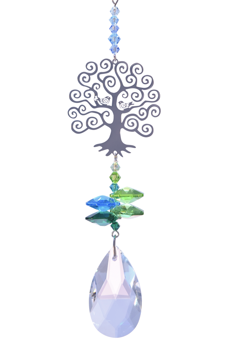 Wild Things Crystal Fantasy Tree of Life Green