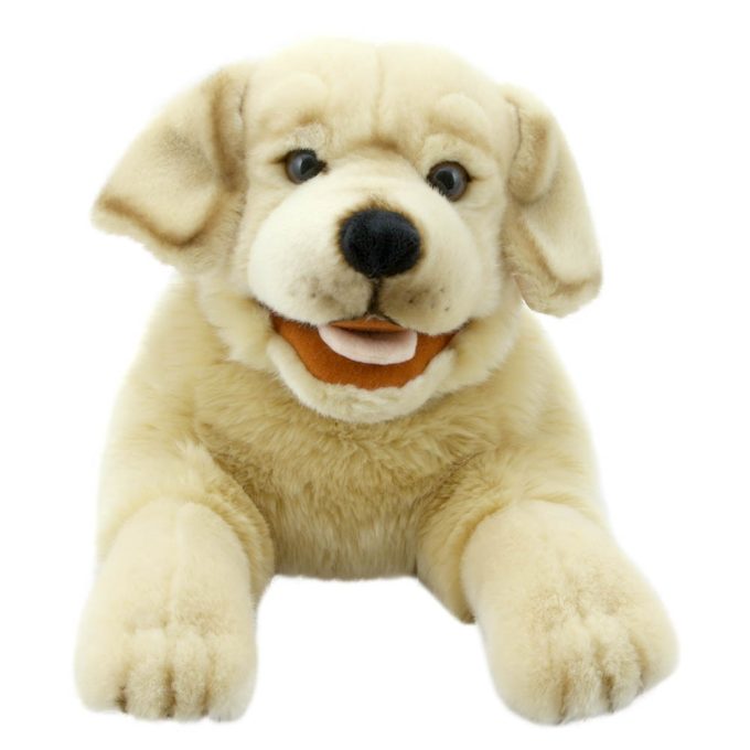 The Puppet Company Playful Puppies - Labrador (Yellow)