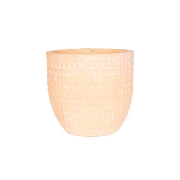 Apta Dimpled Terracotta Egg
