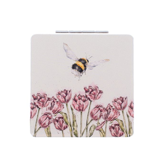 Wrendale Designs 'Flight of the Bumblebee' Bee Compact Mirror