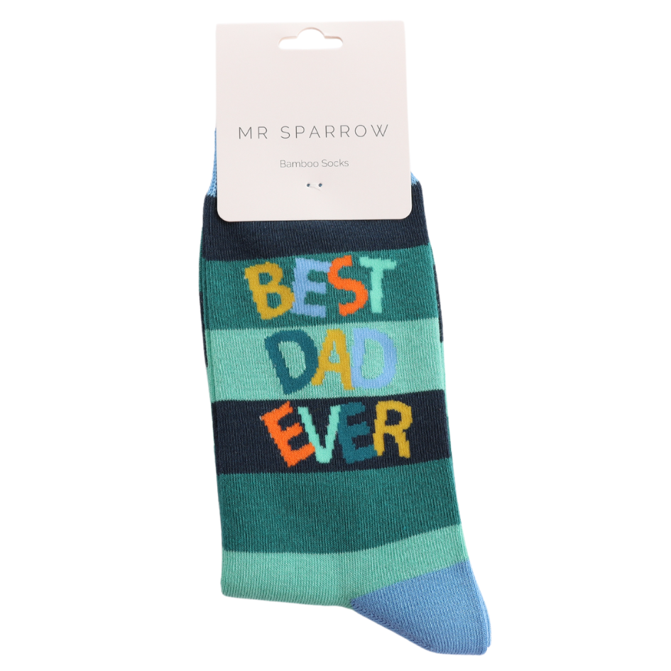 Mr Sparrow Best Dad Green