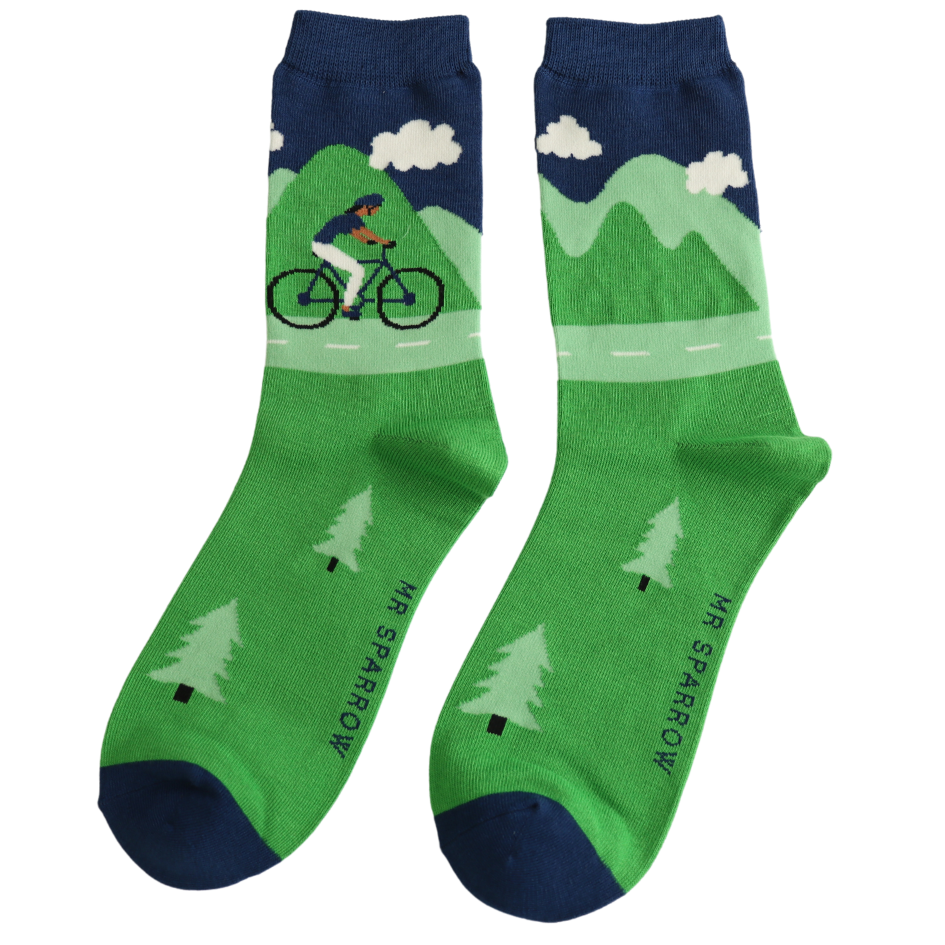 Mr Sparrow Mountain Biking Navy