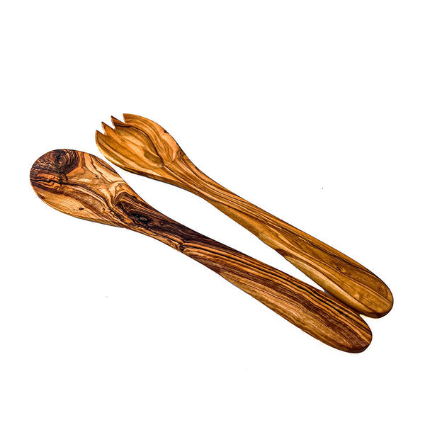 Selbrae House Olive Wood Salad Server Set