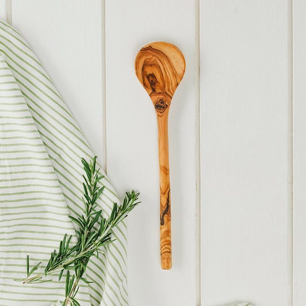 Selbrae House Olive Wood Round Spoon
